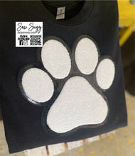 Load image into Gallery viewer, Paw Print Sequin Sweatshirt
