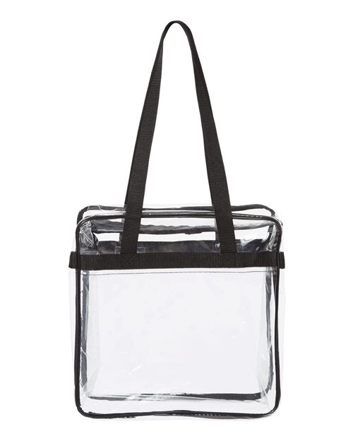 CUSTOM Clear Bag with Zipper top