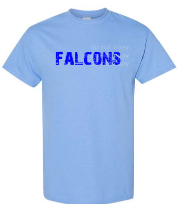 Falcons light blue